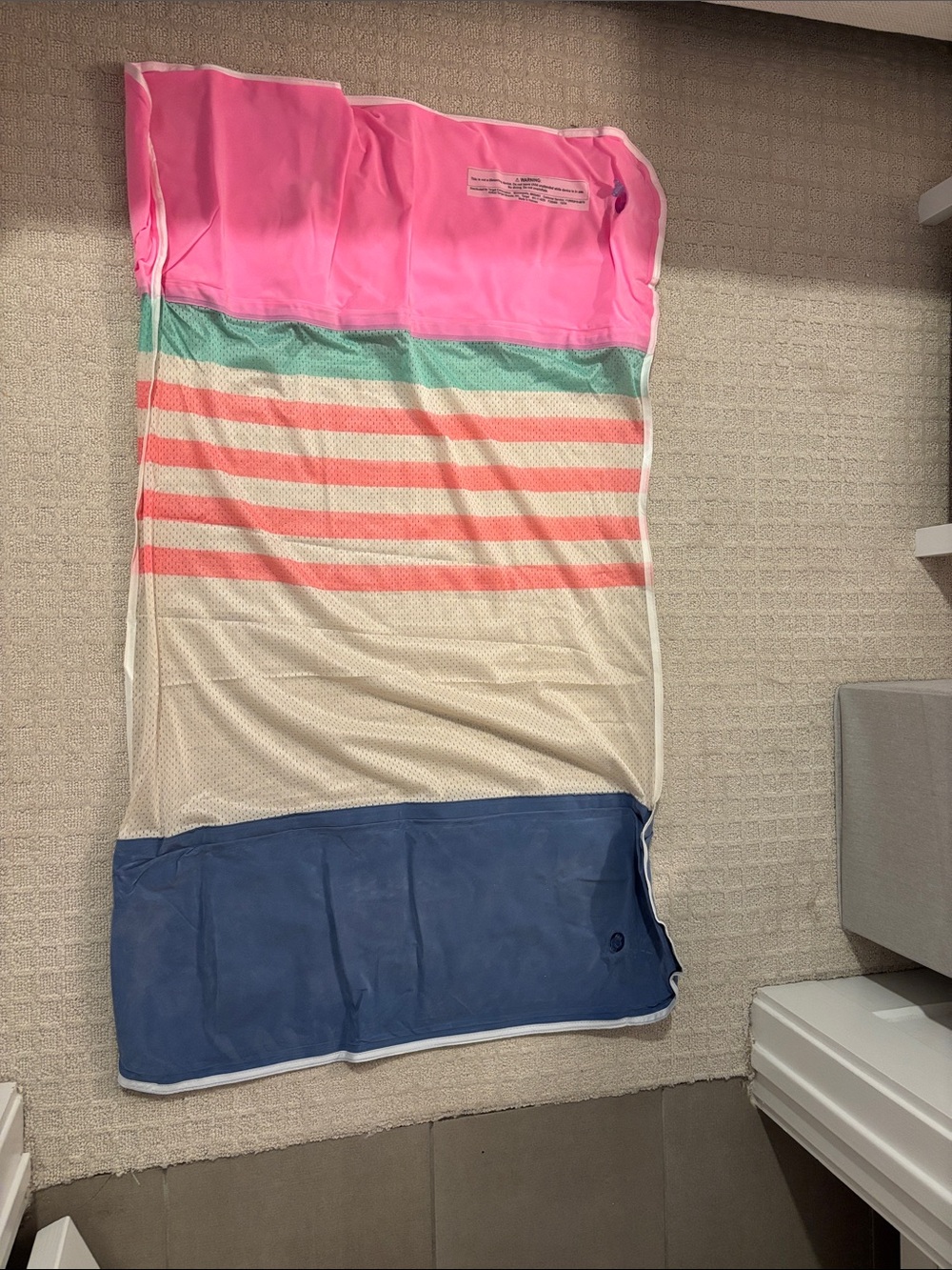 Striped Multi-Color Pool Float